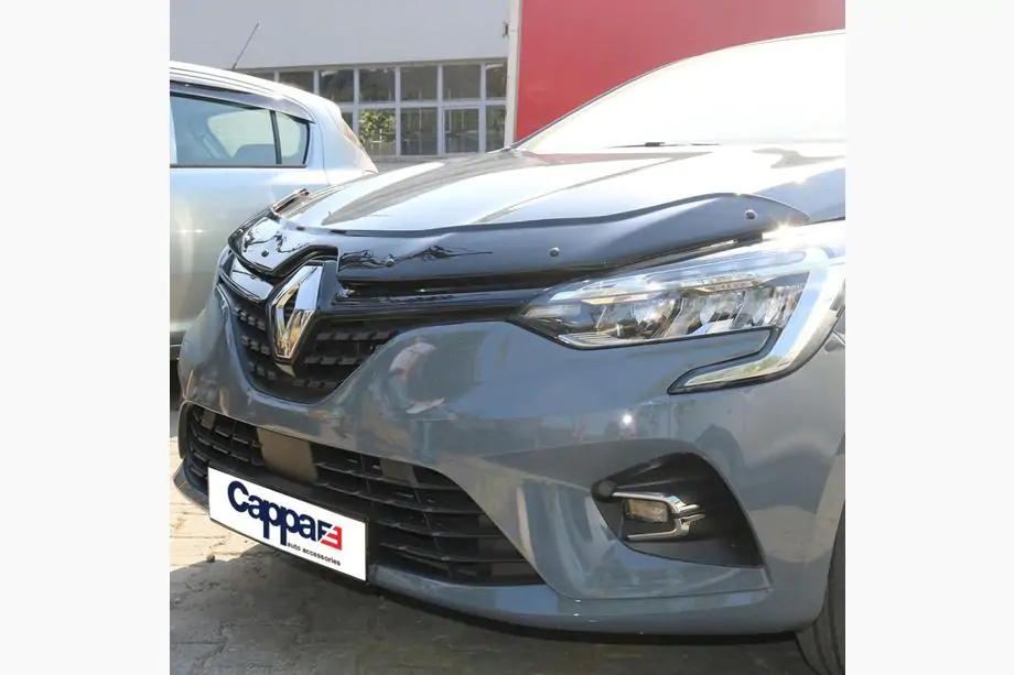 Renault Clio V 2019- гг. Дефлектор капота (EuroCap) Image