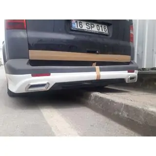 Задняя нижняя накладка Sport 3 (грунтованная под покраску) фото 4