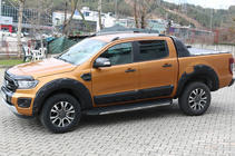 Ford Ranger 2011–2022 гг. Молдинги на двери EuroCap (4 шт, ABS) фото 5