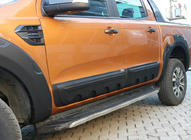 Ford Ranger 2011–2022 гг. Молдинги на двери EuroCap (4 шт, ABS) фото 1