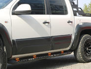 Volkswagen Amarok 2010-2022 гг. Дверные молдинги EuroCap (6 шт, ABS) фото 1