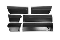 Volkswagen Amarok 2010-2022 гг. Дверные молдинги EuroCap (6 шт, ABS) фото 6