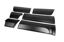 Volkswagen Amarok 2010-2022 гг. Дверные молдинги EuroCap (6 шт, ABS) фото 7
