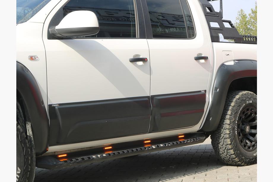 Volkswagen Amarok 2010-2022 гг. Дверные молдинги EuroCap (6 шт, ABS) Image