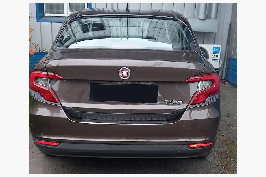 Fiat Tipo 2016- гг. Накладка на крышку багажника (3 шт, ABS) Image
