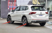 Volkswagen Tiguan 2016-2023 гг. Оригинальные брызговики Premium 2015-2020 (для AllSpace, 4 шт) фото 7