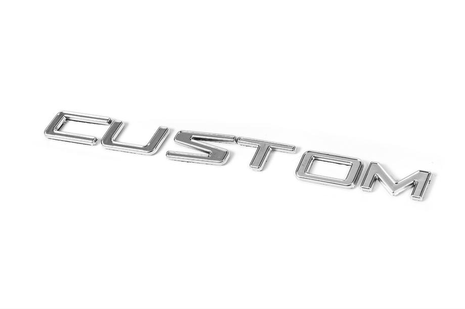 Ford Custom 2013-2022 гг. Надпись Custom (180 x 13 мм) Image