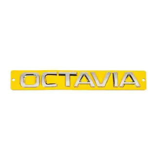 Надпись Octavia (165мм x 22мм) Skoda Octavia III A7 2013-2019 гг. фото 2