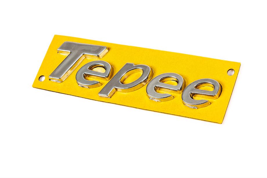 Peugeot Partner Tepee 2008-2018 гг. Надпись Tepee (105мм x 25мм) Image