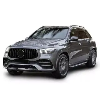 Передняя решетка GT Panamericana (для AMG-Line/GLE53/GLE63 2019-2023) фото 4