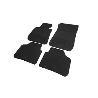 Резиновые коврики (4 шт, Polytep) BMW 1 серия E81/E82/E87/E88 2004-2011 гг. фото 2