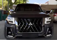 Mitsubishi Pajero Wagon IV 2006-2021 гг. Комплект обвеса Black Hawk фото 6
