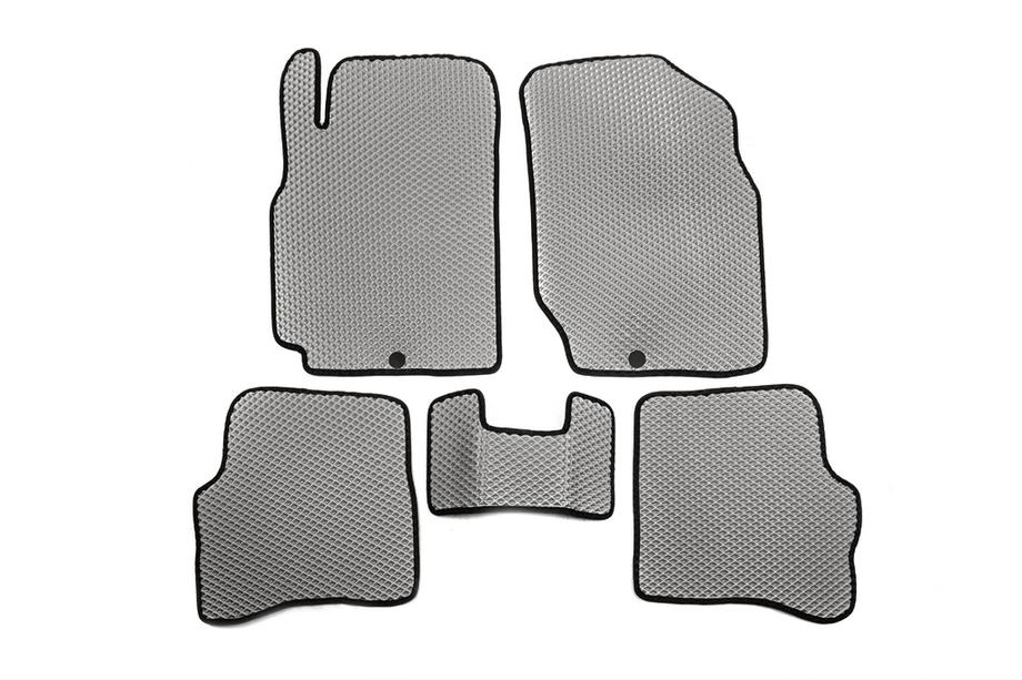 Nissan Almera B10 Classic 2006-2012 гг. Коврики EVA (Серые) Image