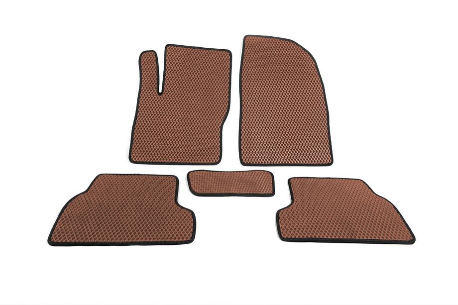 Ford Focus II 2008-2011 гг. Коврики EVA (Коричневые) Image