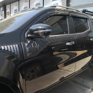 Mercedes X class Верхний молдинг двери (6 шт, ABS)