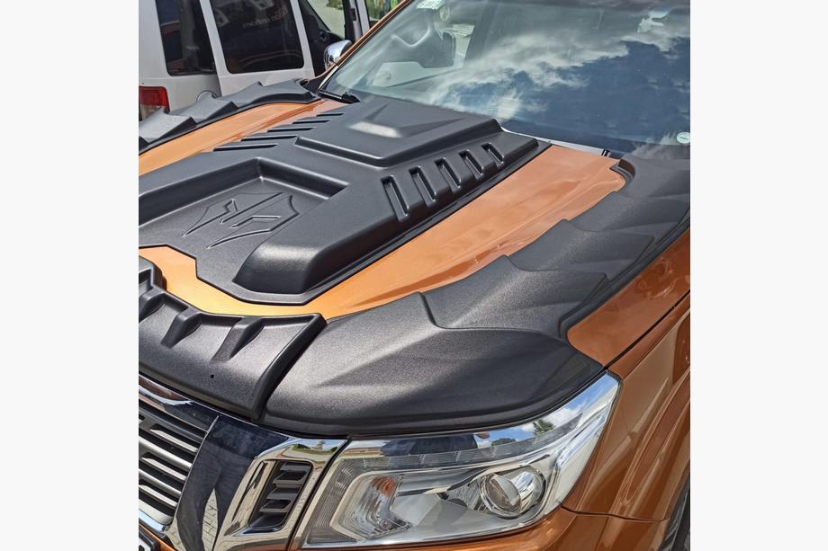 Nissan Navara/NP300 2016- гг. Накладка на капот (ABS) Image