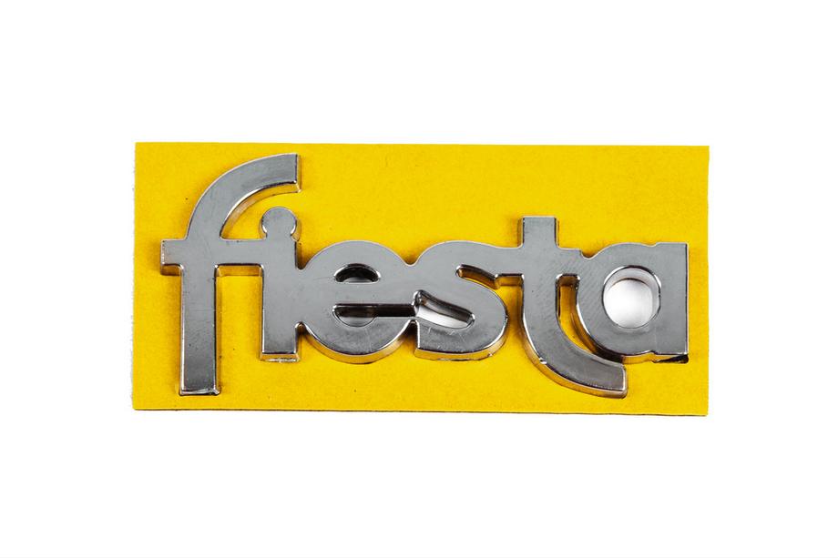 Ford Fiesta 1995-2001 гг. Надпись Fiesta 8401a (69мм x 35мм, на дверь) Фото 1