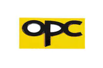Opel Эмблема OPC 36мм x 85мм (Черный) фото 1