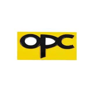 Эмблема OPC 36мм x 85мм (Черный) фото 1