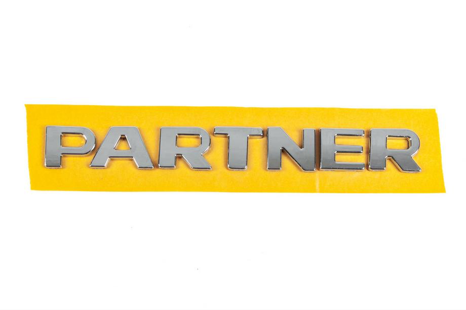 Peugeot Partner 1996-2008 гг. Надпись Partner (215мм x 25мм) Image