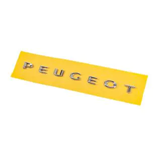 Надпись Peugeot (201мм x 12мм) фото 2