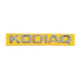Надпись Kodiaq (160 мм x 22 мм) Skoda Kodiaq 2016-2023 гг. фото 1