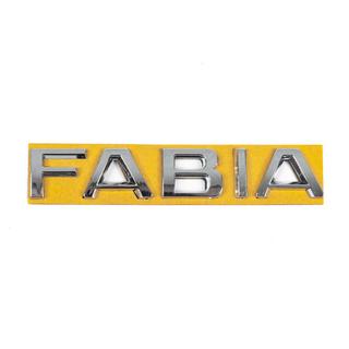 Надпись Fabia (130 мм x 22 мм) фото 1