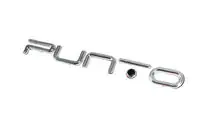 Fiat Punto Grande/EVO 2006-2018 гг. Надпись Punto для EVO (черная точка, 2037b) фото 2