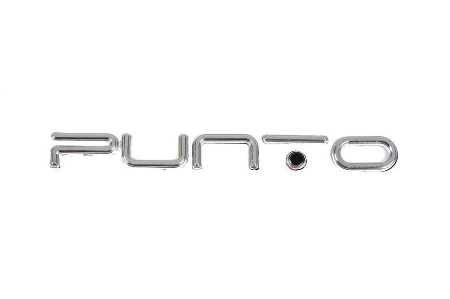 Fiat Punto Grande/EVO 2006-2018 гг. Надпись Punto для EVO (черная точка, 2037b) Image
