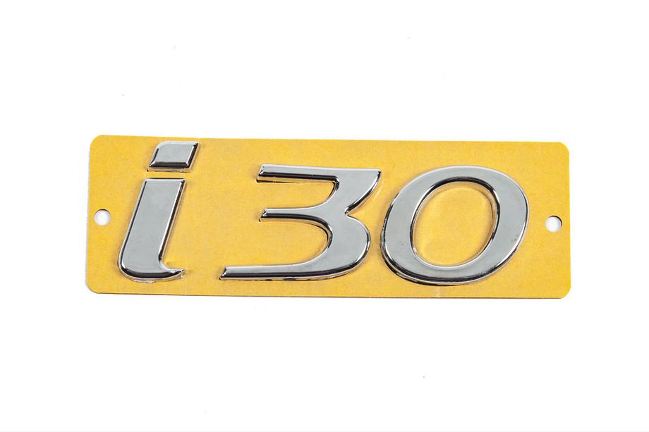 Hyundai I-30 2007-2011 гг. Надпись I30 (108мм x 37мм) Image