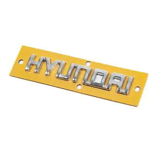 Надпись Hyundai (10.0см x 1.5см) фото 2