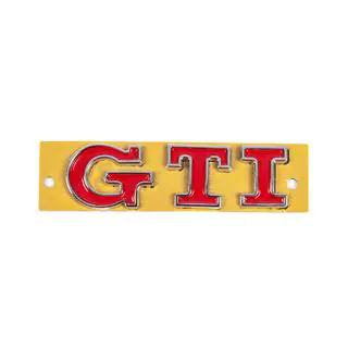 Надпись GTI (90мм x 25мм) фото 1