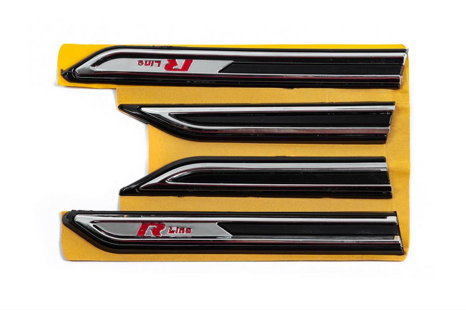 Volkswagen Боковые накладки R-Line 8425C (255/185мм x 29мм) Фото 1