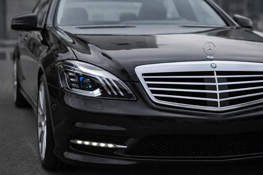 Mercedes S-class W221 2005-2013 гг. Фары рестайлинг (дизайн Maybach X222) Image