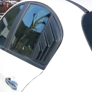 Накладки на задние окна EuroCap (2 шт, ABS) Fiat Tipo 2016- гг. фото 2