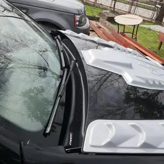 Накладка на жабо (ABS) Dacia Duster 2008-2018 гг. фото 1