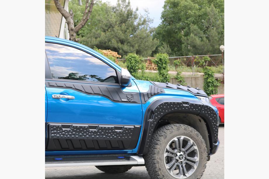 Mitsubishi L200 2015-2024 гг. Расширители колесных арок V2 (2019+, EuroCap) Фото 3