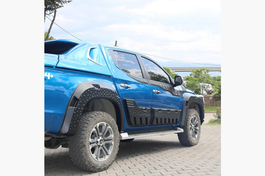 Mitsubishi L200 2015-2024 гг. Расширители колесных арок V2 (2019+, EuroCap) Фото 2