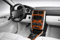 Mercedes A-class W169 2004-2012 гг. Накладки на Панель Приборов Алюминий фото 1