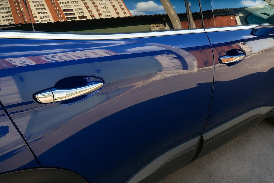 Citroen DS-5 2011-2015 гг. Накладки на ручки Carmos (4 шт, Нержавейка) Image