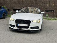 Audi A5 2007-2015 гг. Передняя лип-накладка Lip (для Base, 2011-2015, под покраску) фото 1