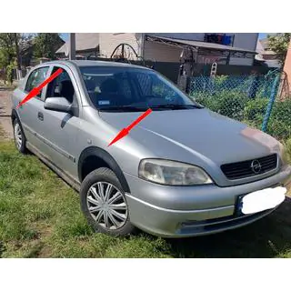 Расширители арок (4 шт, черные металлические)