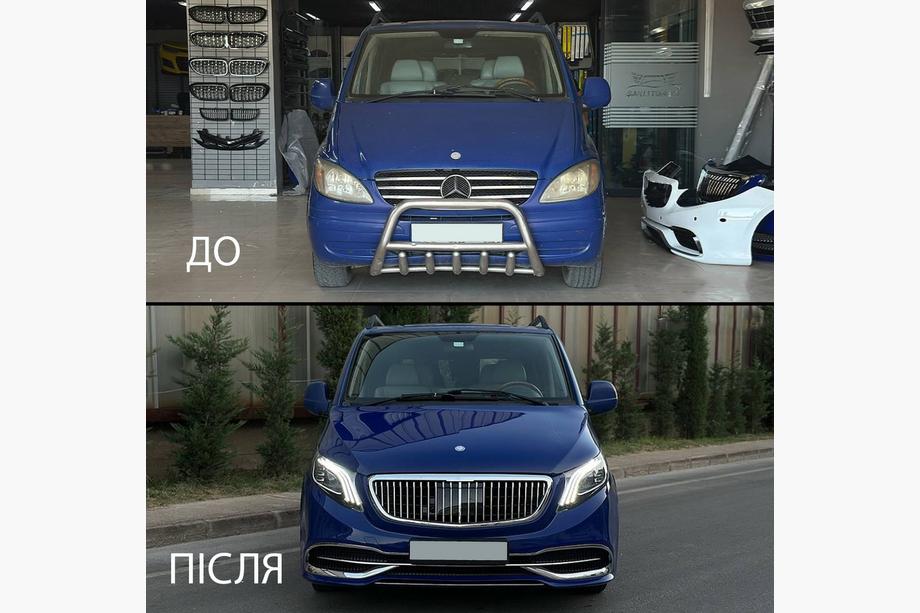 Mercedes Viano 2004-2014 гг. Комплект рестайлинга в W447 Maybach Фото 9