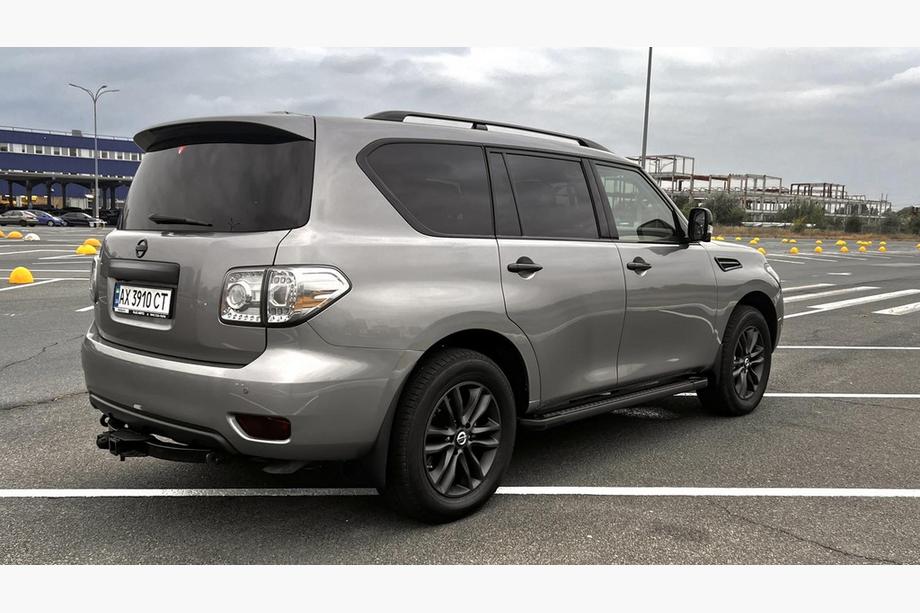 Nissan Armada 2016-2024 гг. Боковые Подножки New Vision Grey (2 шт., Алюминий) Фото 5