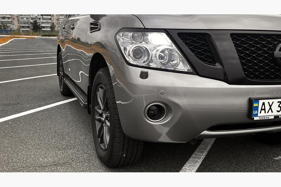 Nissan Armada 2016-2024 гг. Боковые Подножки New Vision Grey (2 шт., Алюминий) Фото 8