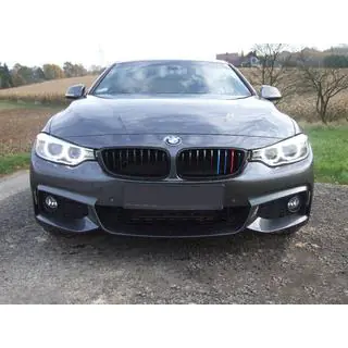 Накладки на решетку радиатора для F36 (3 шт.) BMW 4 серия F32/F33/F36 2012-2020 гг. фото 1