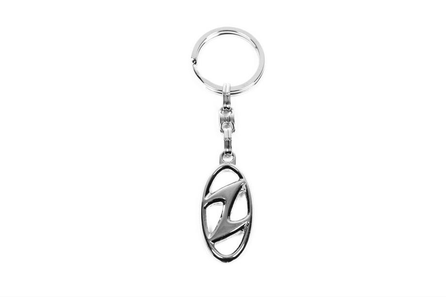 Hyundai Металлический брелок с логотипом Hyundai Image