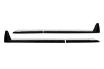 Lexus LX 500d/600 2022- гг. Черные молдинги на двери F-Sport белый+черный (4 шт, ABS) фото 7