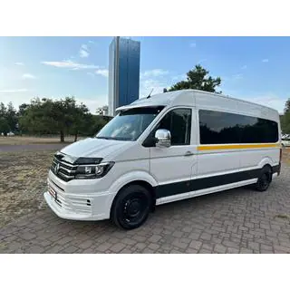 Накладка на передний бампер 510B (грунт под покраску) Volkswagen Crafter 2016- гг. фото 3