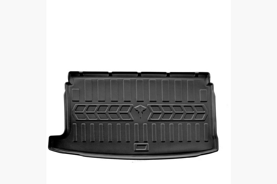 Volkswagen Polo 2010-2017 гг. 3D Коврик в багажник (HB) (Stingray) Image